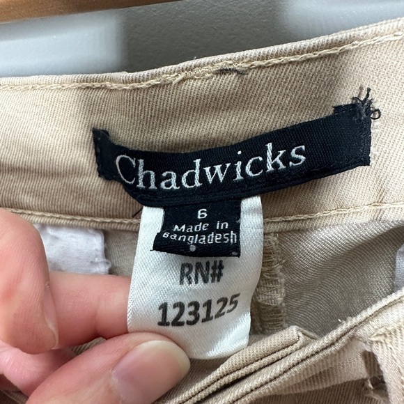 Chadwick’s straight leg khaki pants - Picture 5 of 5